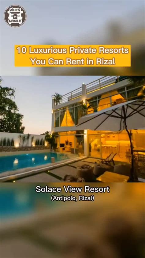 private resorts near me|10 Luxurious Private Resorts You Can Rent in Rizal.